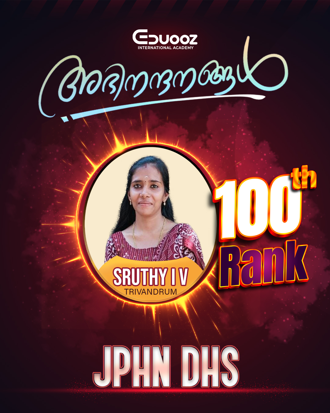 Rank holder portrait: 100 SRUTHY I VJPHN DHS.jpg